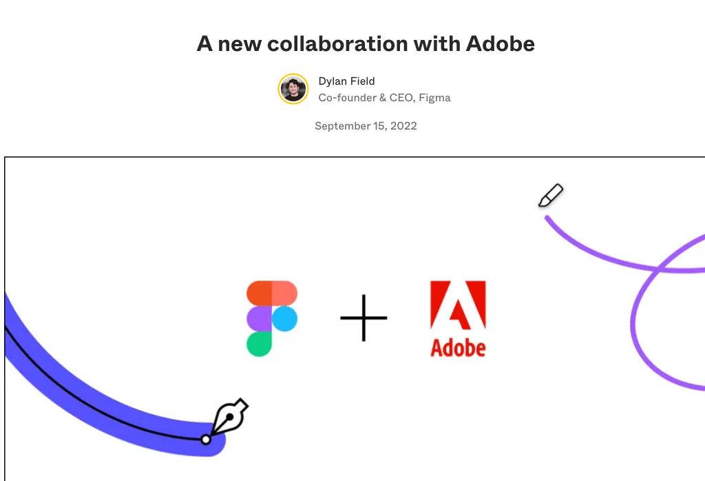 Adobe acquired Figma
